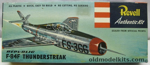 Revell 1/54 F-84F Thunderstreak Pre 'S' Issue, H215-79 plastic model kit